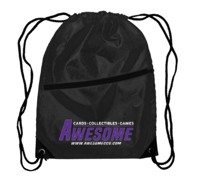 Awesome CCG Gear: Drawstring Bag (Black)