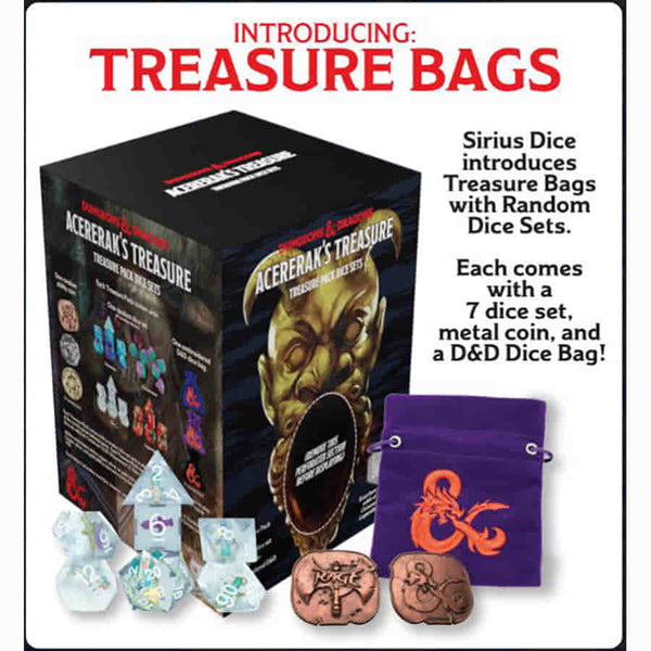 D&D: Acererak's Treasure - Treasure Pack Dice Set