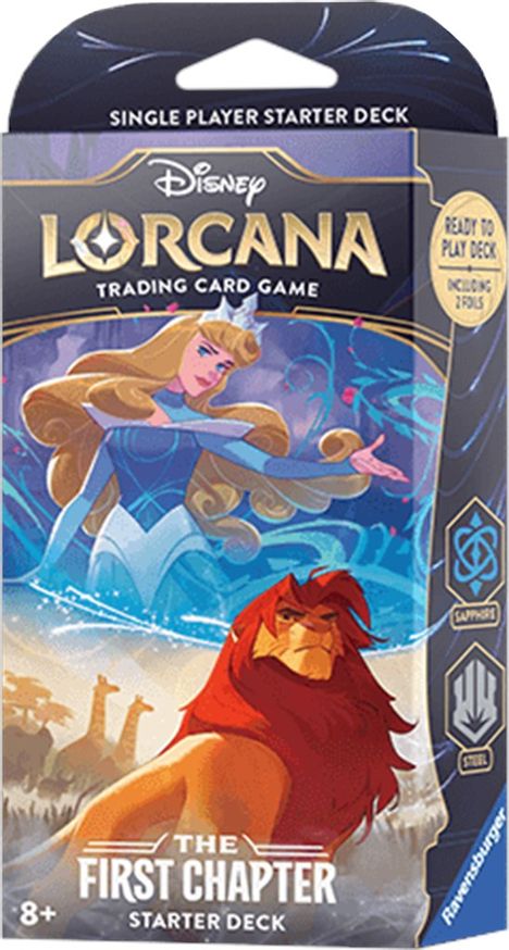 Disney Lorcana: The First Chapter - Starter Deck (Sapphire/Steel)