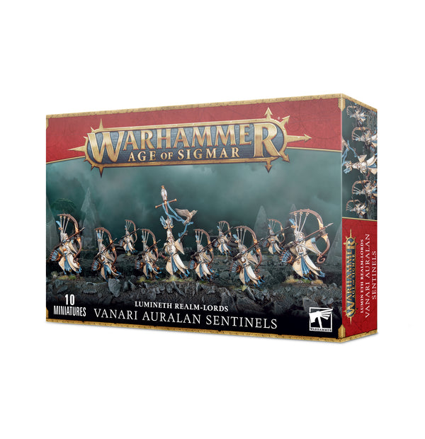 Warhammer AoS: Lumineth Realm - Lords Vanari Auralan Sentinels