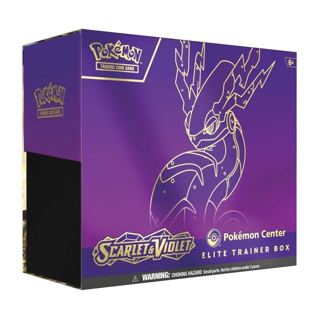 Scarlet & Violet (Pokemon Center) Elite Trainer Box PTCGL Promo Code - Miraidon