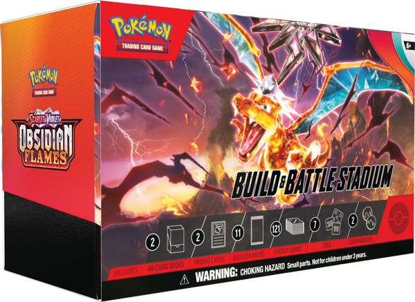 Pokemon: Scarlet & Violet Obsidian Flames - Build & Battle Stadium