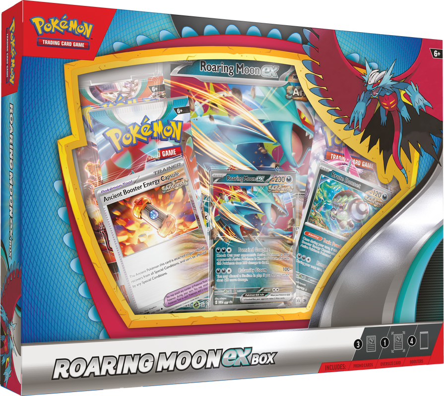 2020 pokemon booster box Pokemon: Roaring Moon ex Box