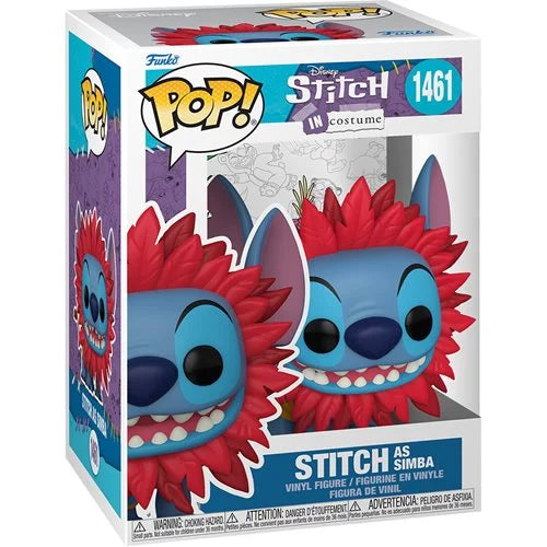 Disney: Funko Pop! - Stitch in Costume - Stitch as Simba