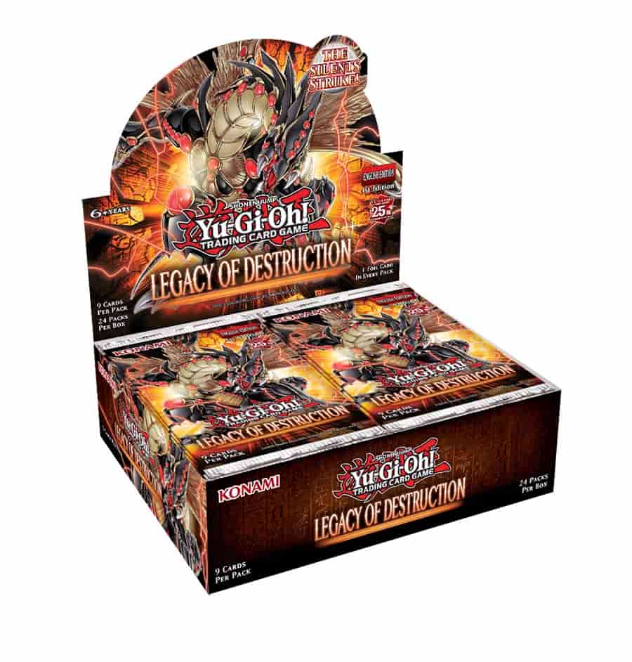 yugioh ignition assault booster box Yu-Gi-Oh! Legacy of Destruction Booster Box