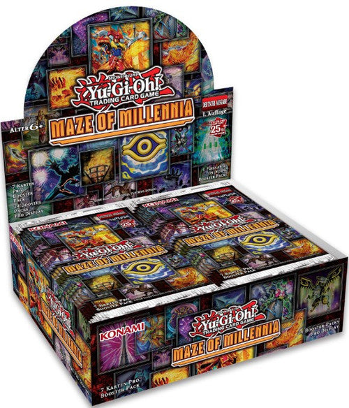 Yu-Gi-Oh: Maze of Millennia - Booster Box (24 Packs) Yu-Gi-Oh: Maze of Millennia - Booster Box (24 Packs)