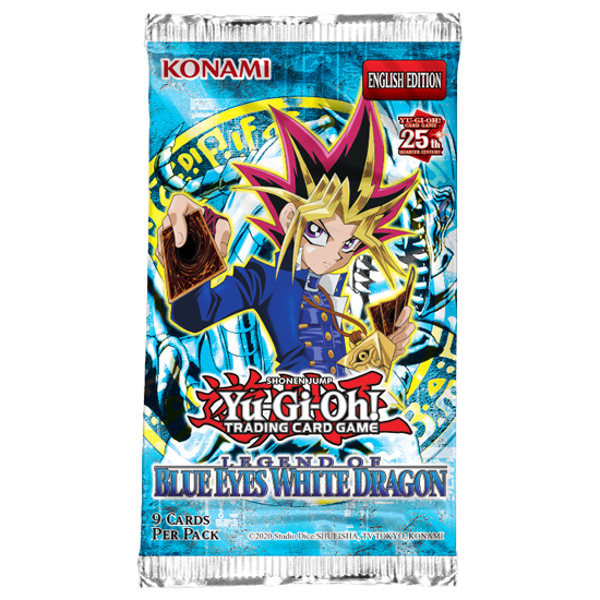 Yu-Gi-Oh: 25th Anniversary Legend of Blue Eyes White Dragon - Booster Pack