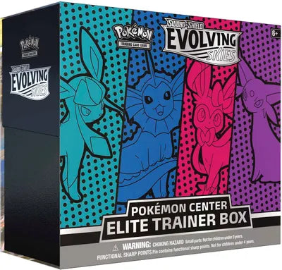 PTCGL Code: Evolving Skies - Elite Trainer Box (Sylveon & Friends Promo Code, Pokemon Center)
