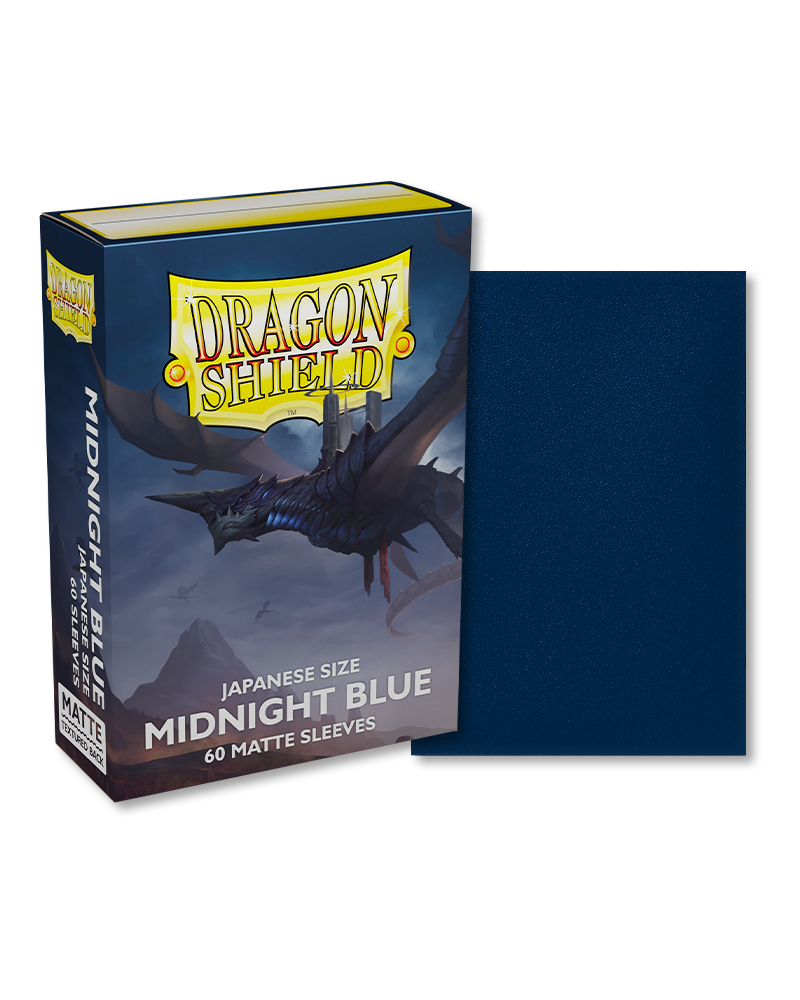 Dragon Shield: Japanese Sleeves - Matte Midnight Blue (60ct.)