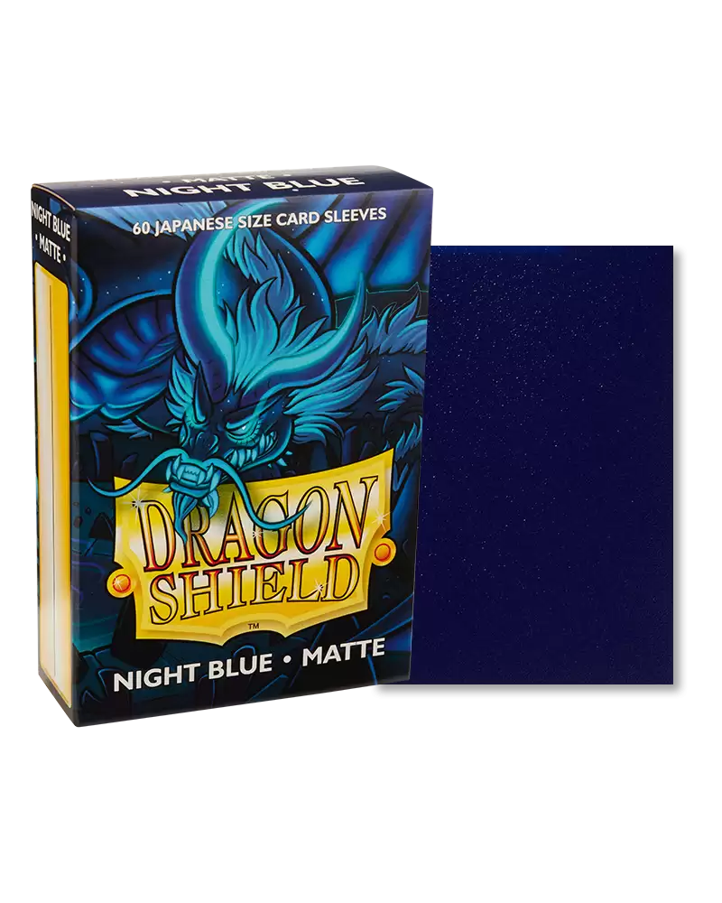 Dragon Shield: Japanese Sleeves - Matte Night Blue (60ct.)