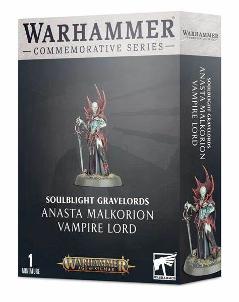 Warhammer AoS: Soulblight Gravelorsd - Anasta Malkorion, Vampire Lord