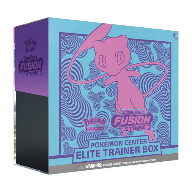 PTCGL Code: Fusion Strike - Elite Trainer Box (Mew Promo Code, Pokemon Center)