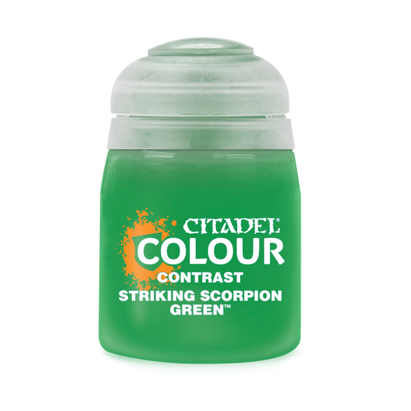 Citadel: Contrast Paint - Striking Scorpion Green (18ml)