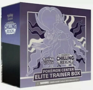 Pokemon: Pokemon Center Chilling Reign - Elite Trainer Box (Shadow Rider Calyrex)