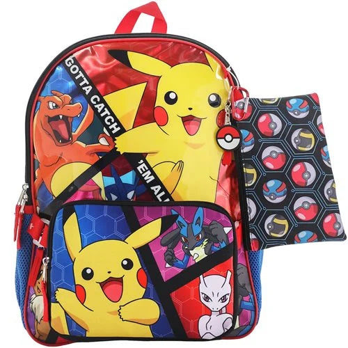 Pokemon: 5 Piece Backpack