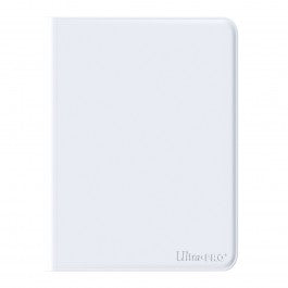 Ultra PRO: 12-Pocket Zippered Vivid PRO-Binder - White