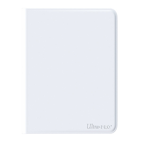 Ultra PRO: 9-Pocket Zippered Vivid PRO-Binder - White