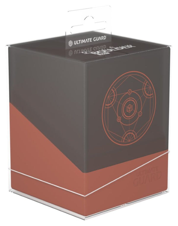 Ultimate Guard: Boulder 100+ Deck Case - Druidic Secrets (Impetus Dark Orange)