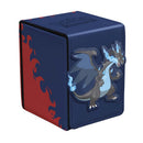 Pokemon: Alcove Click Deck Box - Mega Charizard X