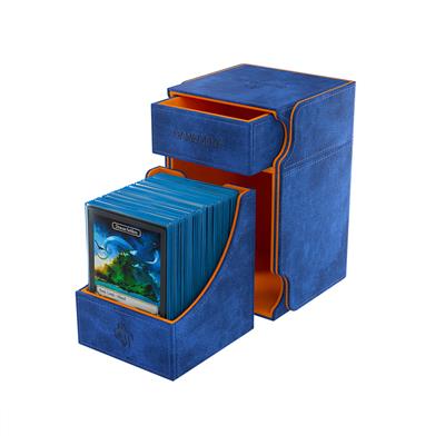 Gamegenic: Watchtower 100+ XL Deck Case - Blue/Orange (Exclusive)