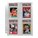 Ultra PRO: 4-Pocket Pages - PSA Graded Slabs (40ct.)