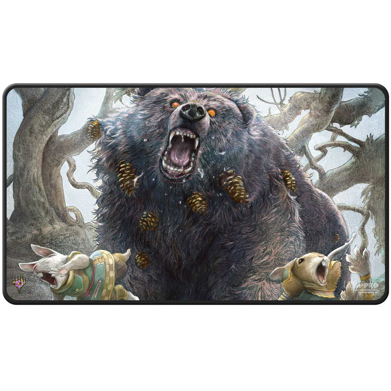 MTG: Playmat - Bloomburrow (Black Stitched, Lumra, Bellow of the Woods)