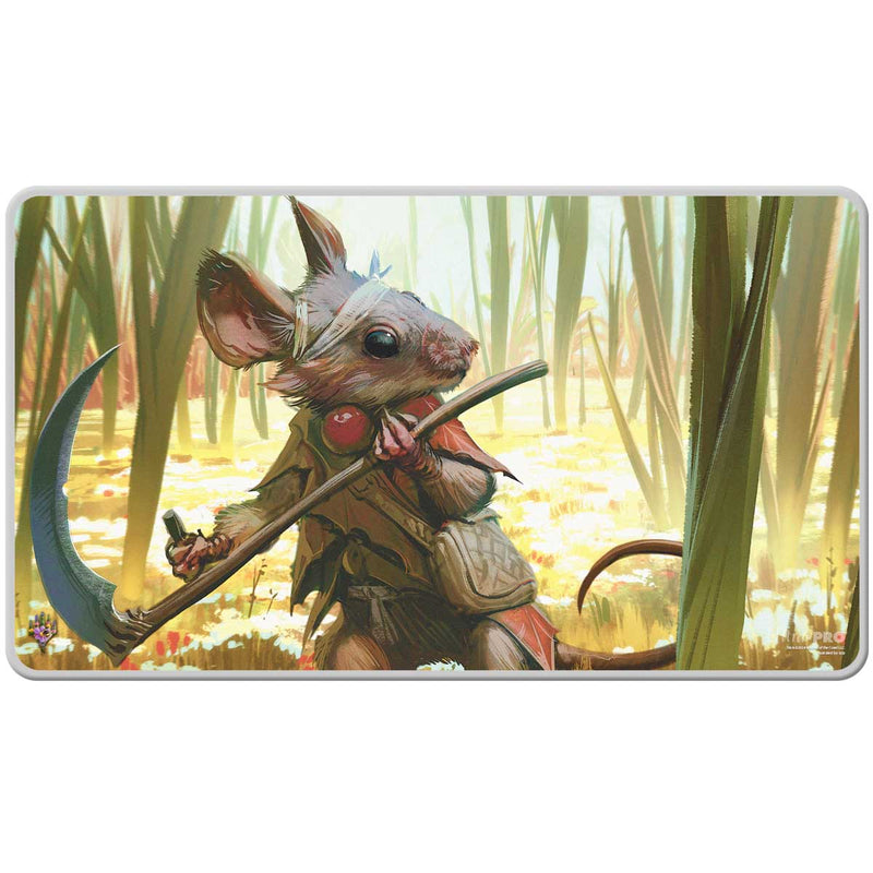 MTG: Playmat - Bloomburrow (White Stitched, Swords to Plowshares)