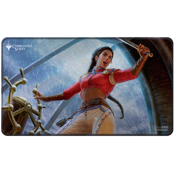 MTG: Playmat - Commander Series 3 (Holofoil, Enemy Color, Sisay)