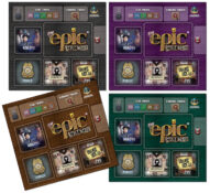Tiny Epic: Game Mat - Crimes Detective (4 Pack)