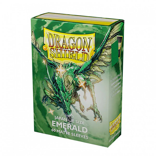 Dragon Shield: Small Sleeves - Matte Emerald (60ct.)