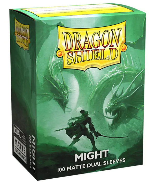 Dragon Shield: Standard Sleeves - Matte Dual Might (100ct.)