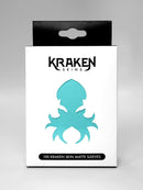 Kraken Skins: Bright Turquoise Matte Sleeves