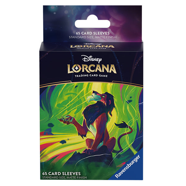 Disney Lorcana: Standard Sleeves - Scar (65ct.)