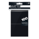 Ultra PRO: PRO-Matte Standard Sleeves - Black (100ct.)