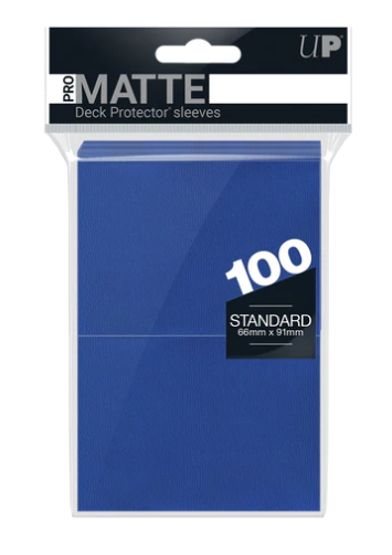 Ultra PRO: PRO-Matte Standard Sleeves - Blue (100ct.)