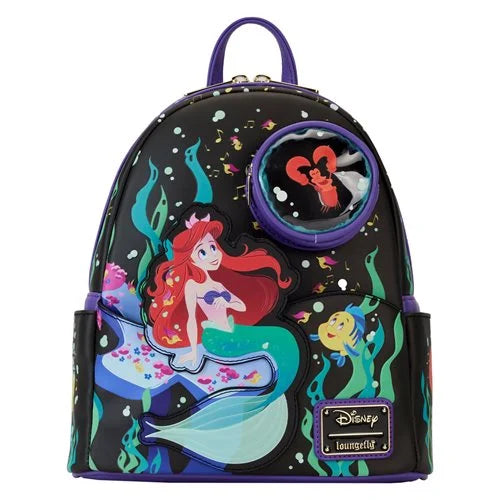 Disney: Loungefly Mini Backpack - The Little Mermaid, Ariel (35th Anniversary)