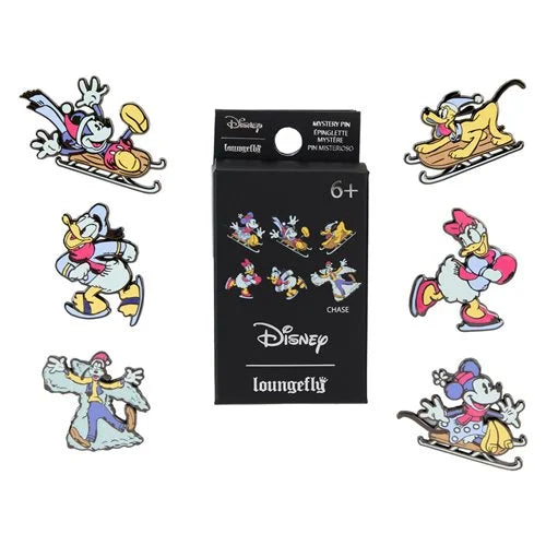 Mickey and Friends Winter Wonderland Mystery Box Pin