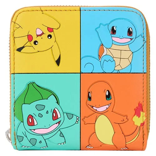 Pokemon: Color Block Zip-Around Wallet