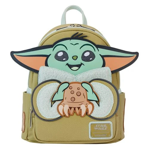 Star Wars: The Mandalorian Grogu and Crabbies Cosplay Mini Backpack