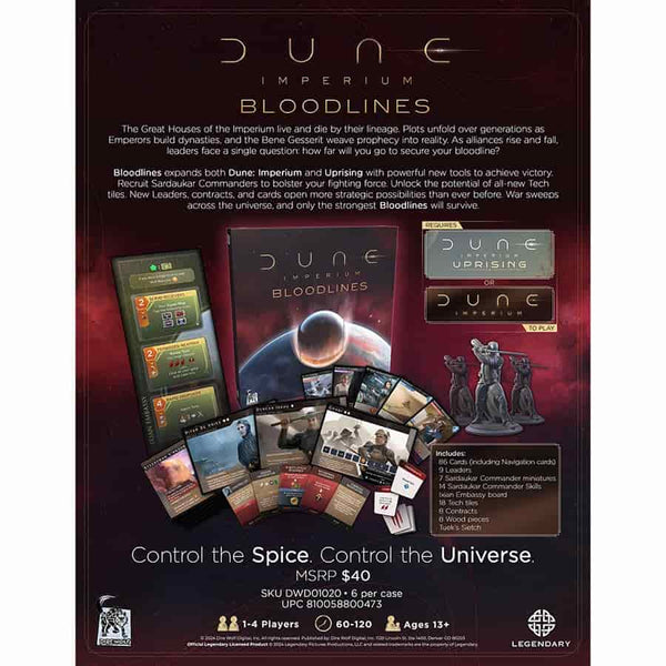 Dune: Imperium - Bloodlines (Expansion)