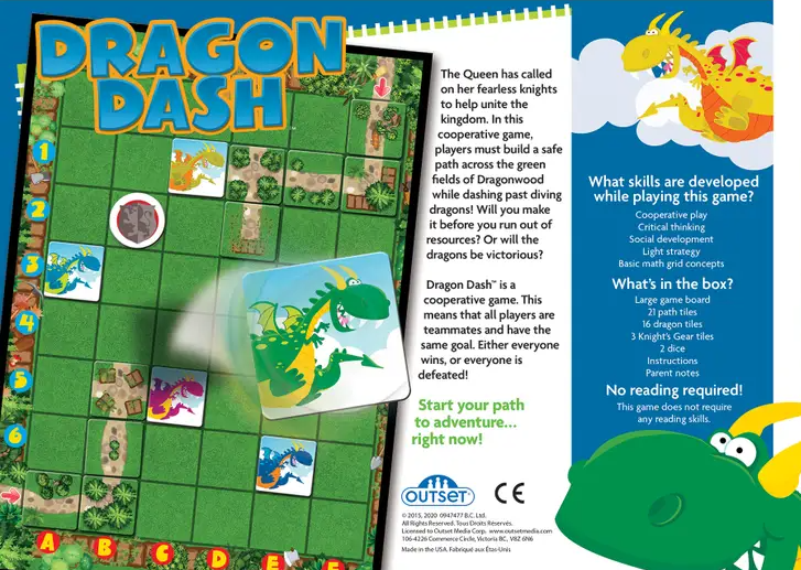 Dragon Dash Board Game