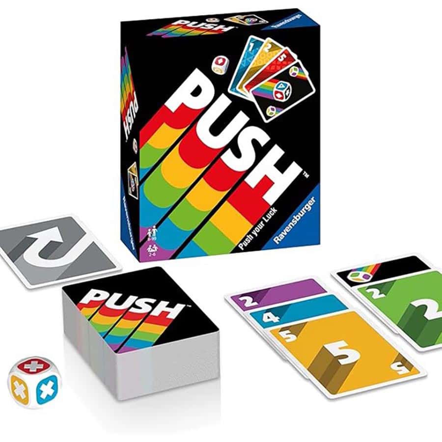Push Card Push Card Game