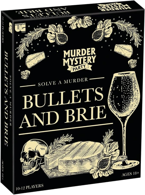 Murder Mystery Party Case Files: Bullets and Brie