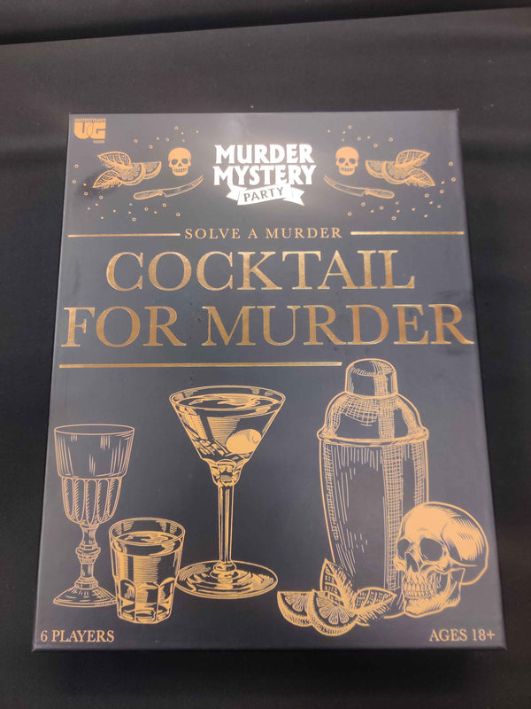 Murder Mystery Party Case Files: Cocktail For Murder