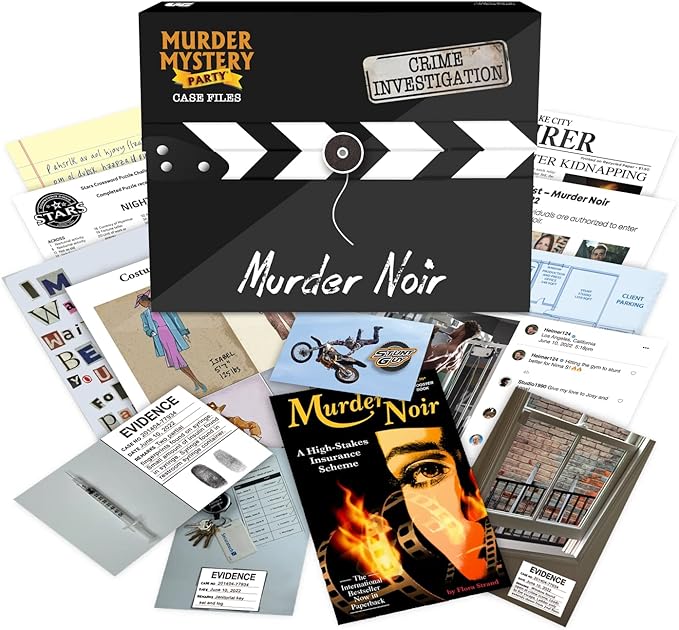 Murder Mystery Party Case Files: Murder Noir