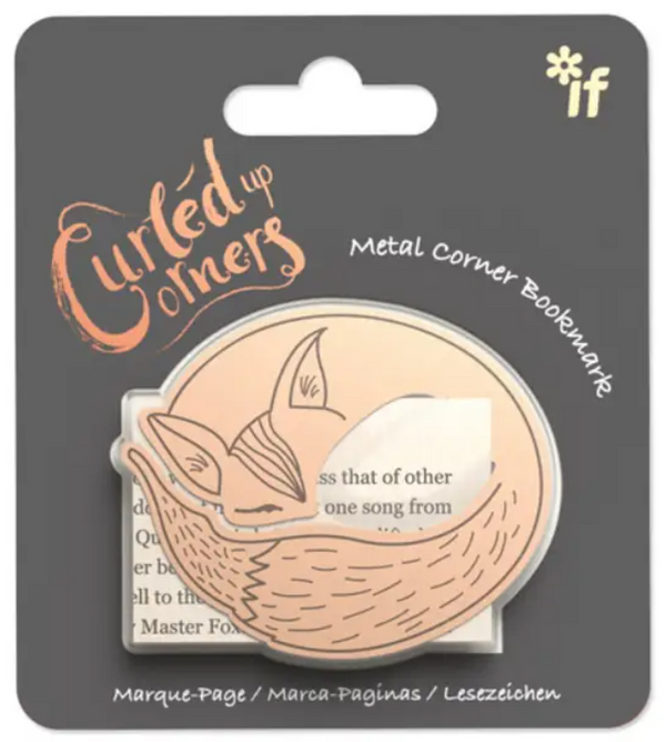 Bookmark - Curled Up Corners (Furled Fox)