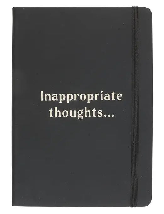 Something Different: A5 Notebook - Inappropriate Thoughts