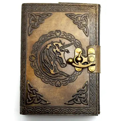 Journal - Unicorn Leather (Embossed)
