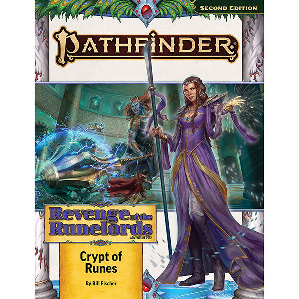Pathfinder: Adventure Path- Crypt of Runes (Revenge of the Runelords 2 of 3, 2nd Edition)
