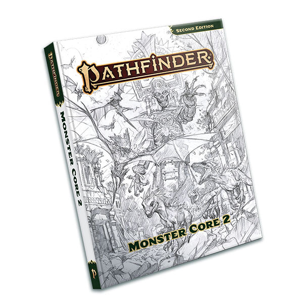 Pathfinder: Monster Core (Sketch Cover, 2e)